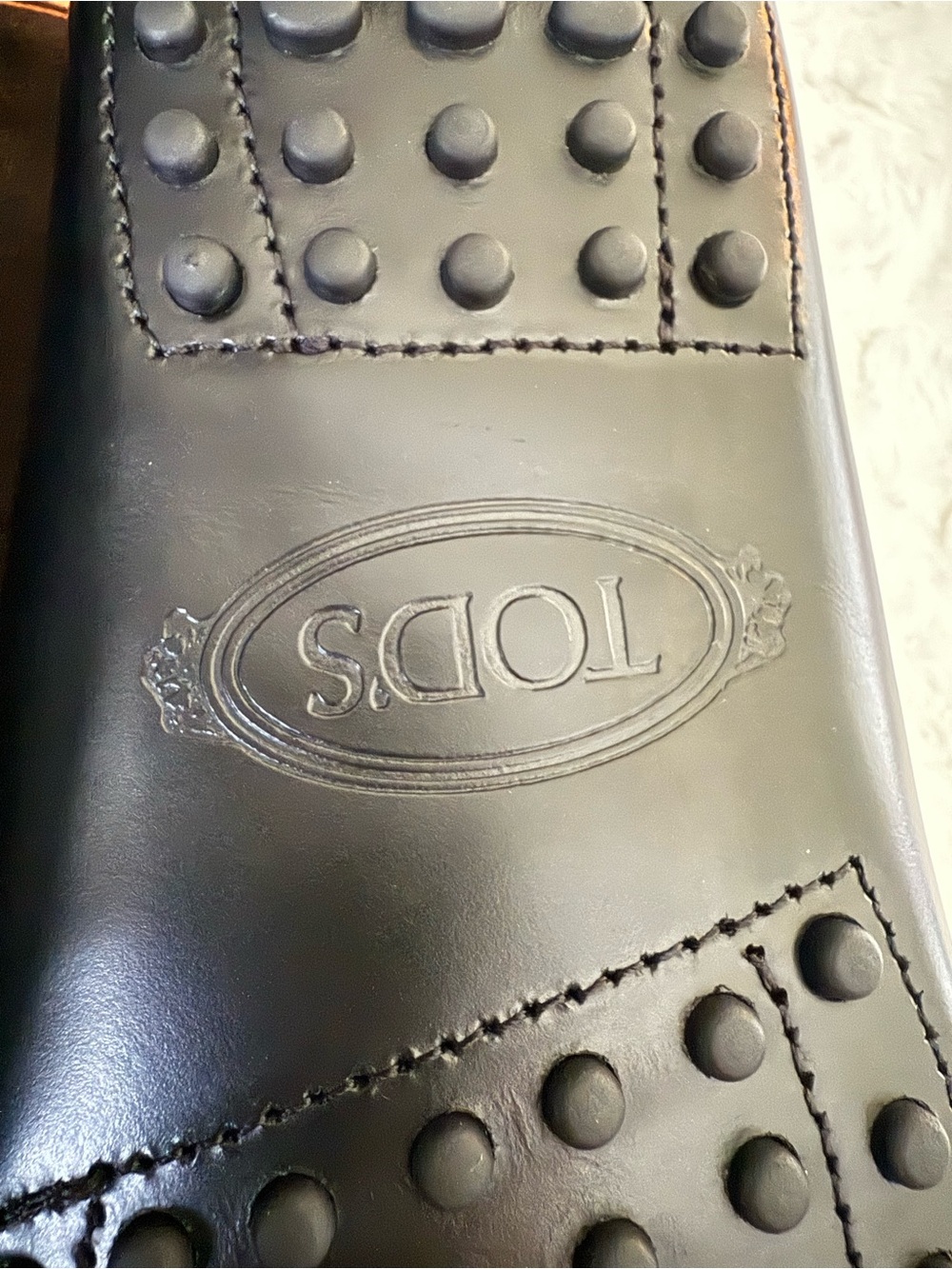 NEW Tod's Gommini Leather Driver Penny Loafers Moccasins - Picture 14 of 15
